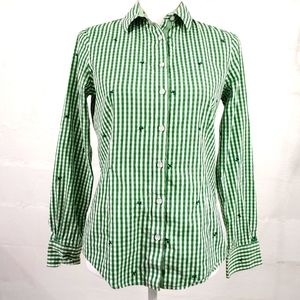 BROOKS BROTHERS RED FLEECE BUTTON SHIRT (302)